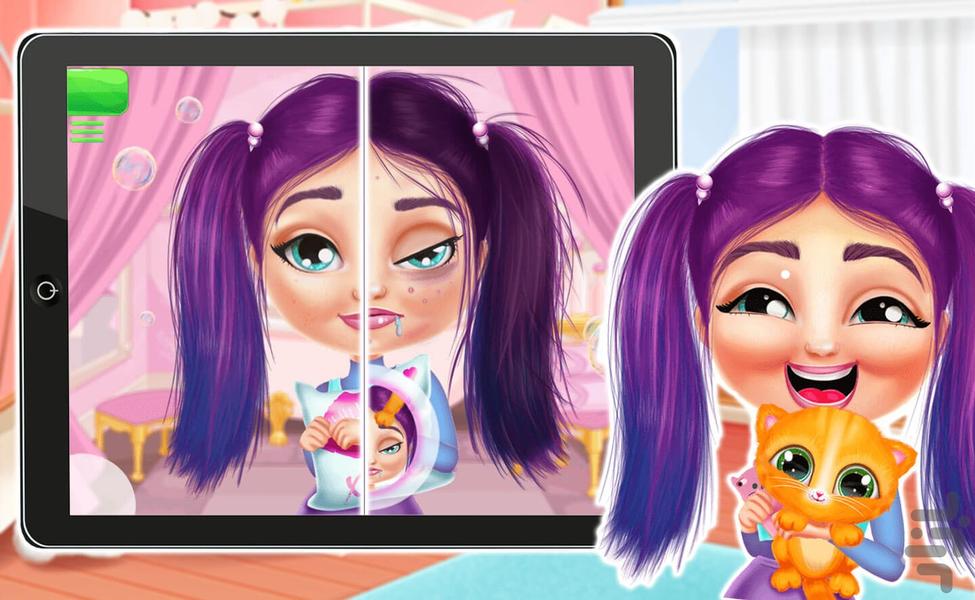 Game Girl selfie - عکس بازی موبایلی اندروید