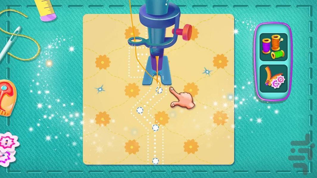 بازی دخترانه - Gameplay image of android game