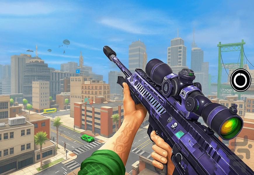 Sniper game - Gameplay image of android game