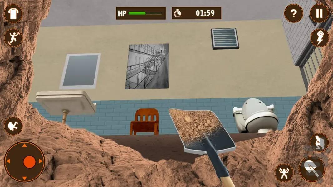 بازی فرار از زندان گوانتانامو - Gameplay image of android game