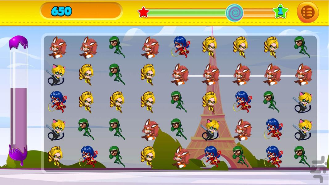 بازی جورچین دختر کفشدوزکی - عکس برنامه موبایلی اندروید