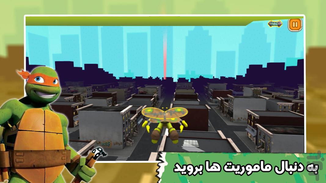 Ninja Turtles game - Gameplay image of android game