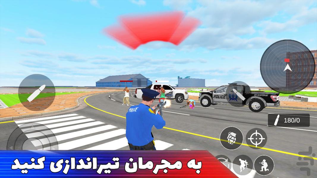 بازی ماشین پلیس - Gameplay image of android game
