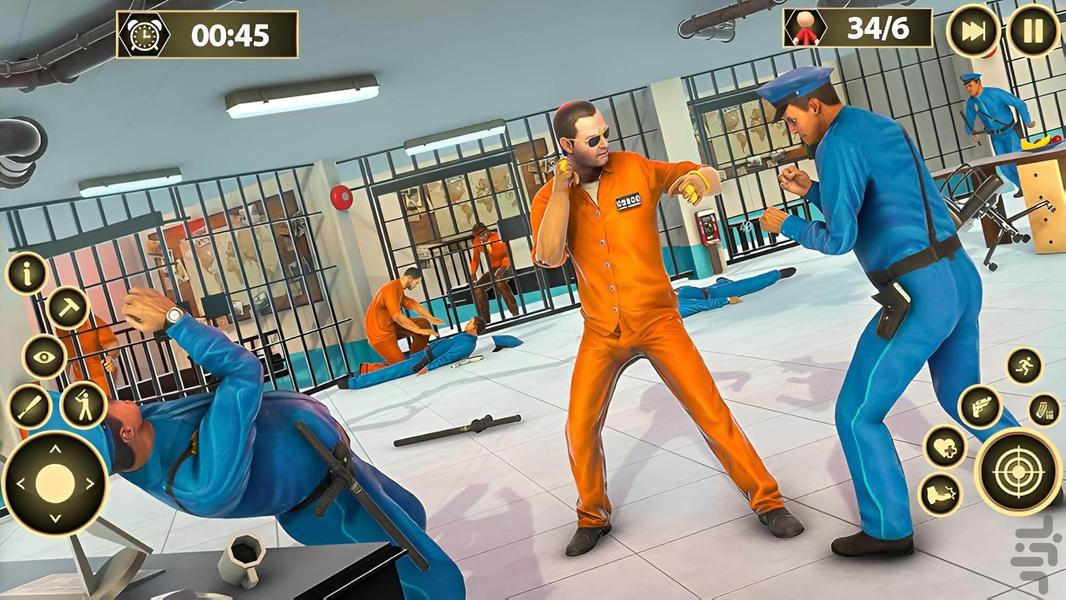 بازی فرار از زندان - Gameplay image of android game