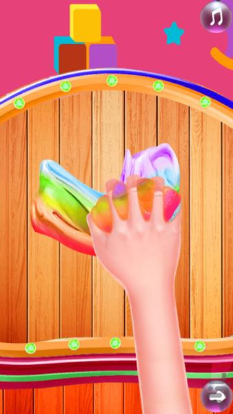 بازی دخترانه اسلایم عروسکی - عکس بازی موبایلی اندروید