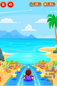 Play slide game - Gameplay image of android game