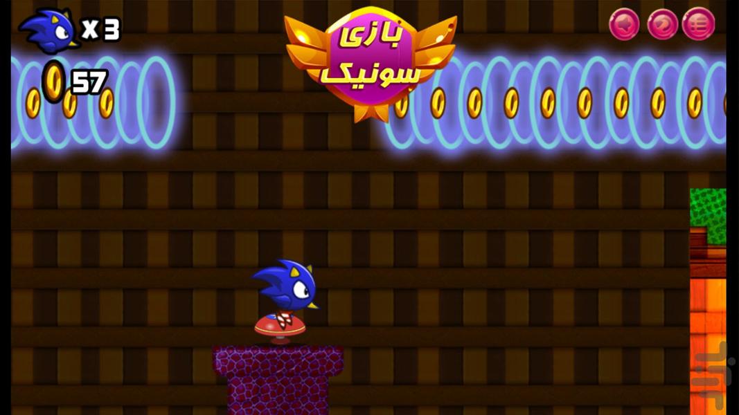 بازی سونیک - عکس بازی موبایلی اندروید