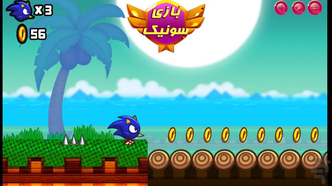 بازی سونیک - عکس بازی موبایلی اندروید