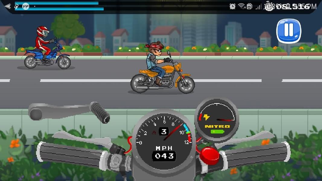 Street Motor - Gameplay image of android game