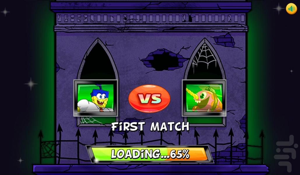 Sponge Bob Tekken - Gameplay image of android game