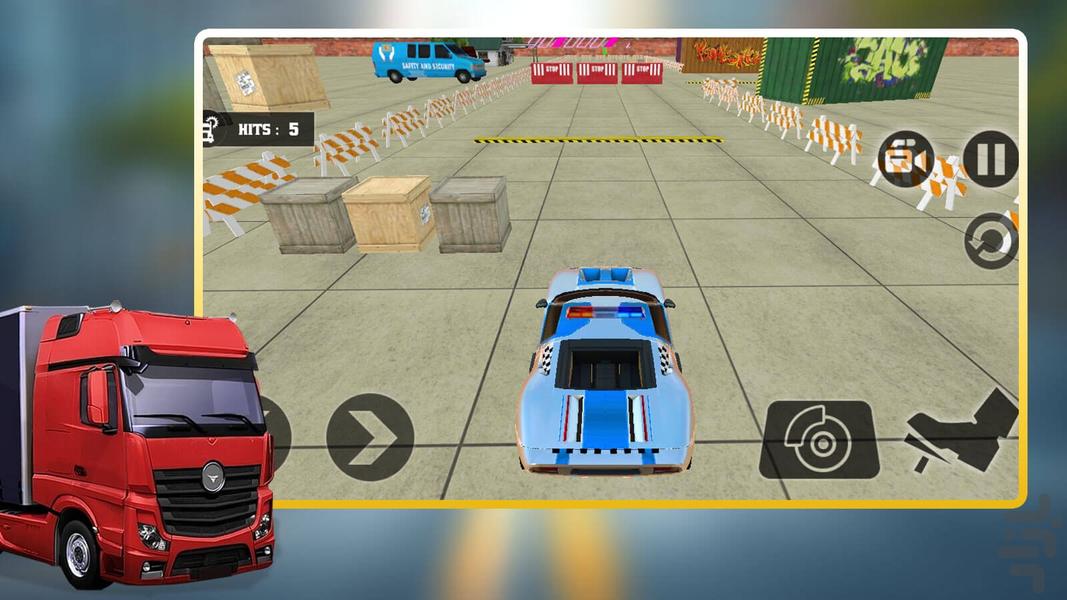 بازی ماشین یدک کش - Gameplay image of android game