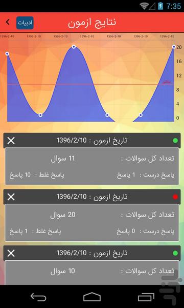 کینگ کنکور - عکس برنامه موبایلی اندروید