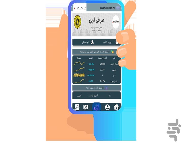 Arian - Digital Currency Exchange - Image screenshot of android app