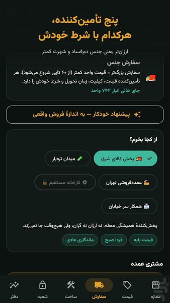 دکون — بازی مدیریت بقالی و سوپرمارکت - عکس بازی موبایلی اندروید