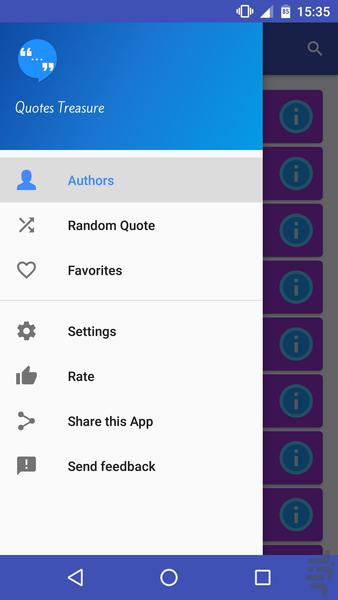 گنجینه نقل‎قل - Image screenshot of android app