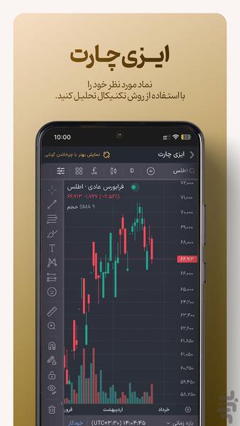 ایزی تریدر؛ خرید و فروش آنلاین سهام - عکس برنامه موبایلی اندروید