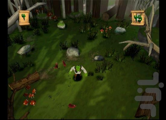 shrek and fiona prancec - Gameplay image of android game