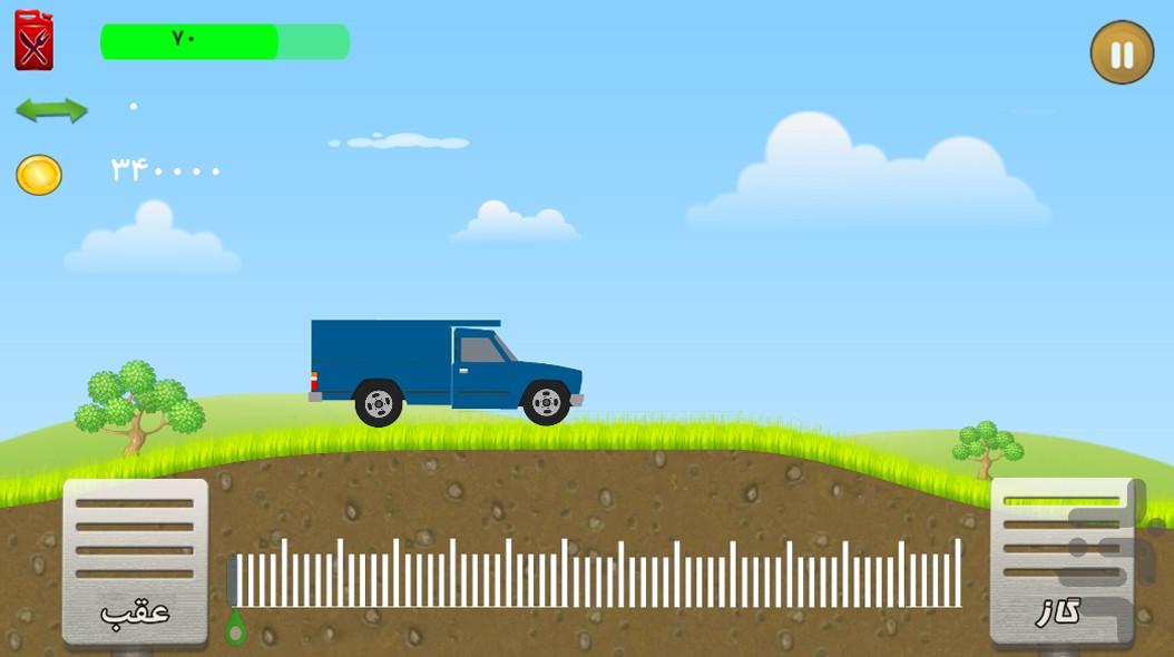 ماشین تپه ران - عکس بازی موبایلی اندروید