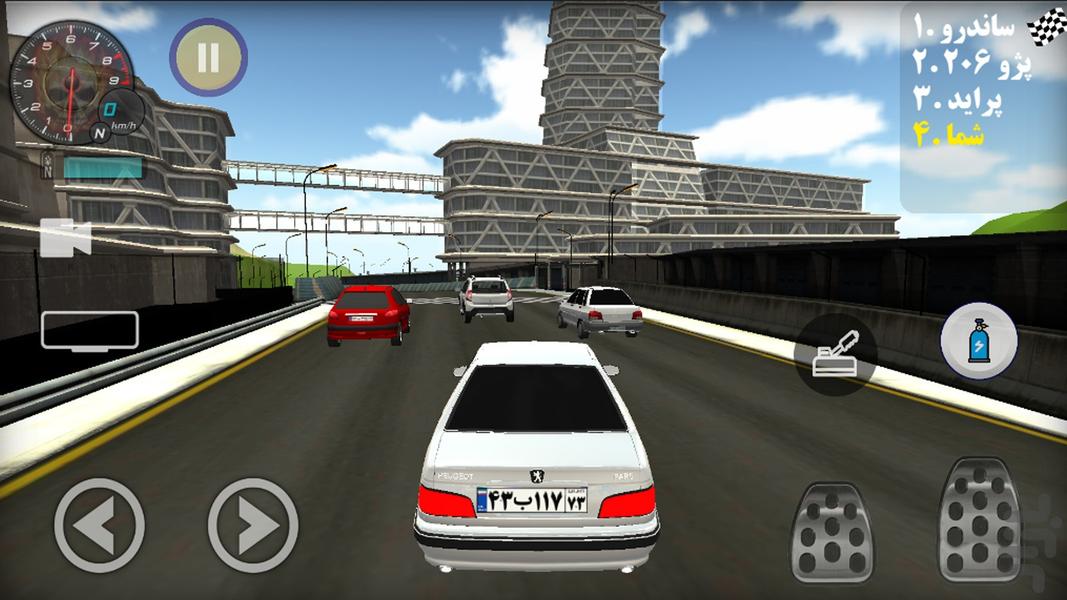 راننده پژو پارس - عکس بازی موبایلی اندروید