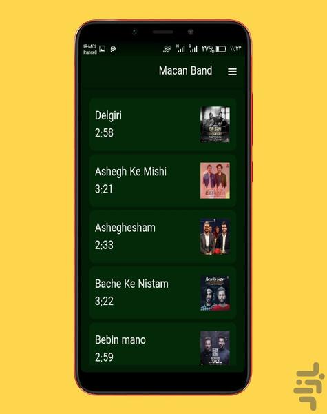 macan band - Image screenshot of android app