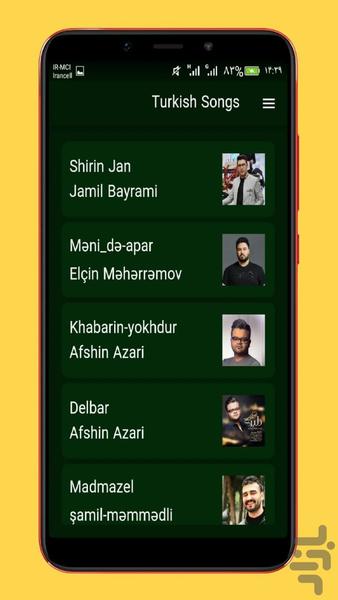 turkish songs - Image screenshot of android app