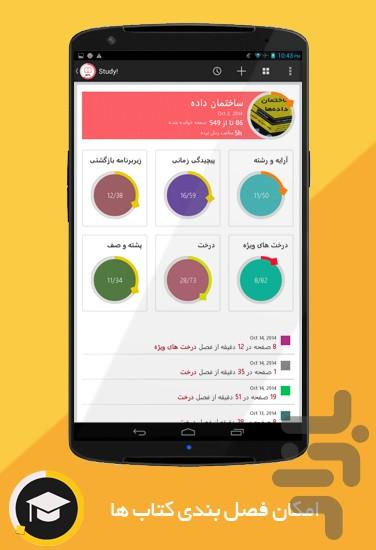 فرمول طلایی مطالعه کنکور - Image screenshot of android app