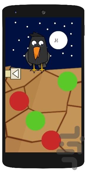 Crow Jumping - Gameplay image of android game