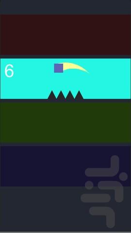 پرش حرفه ای RUN FLOOR - Gameplay image of android game