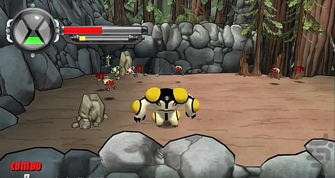 بازی بن تن BEN 10 - Gameplay image of android game