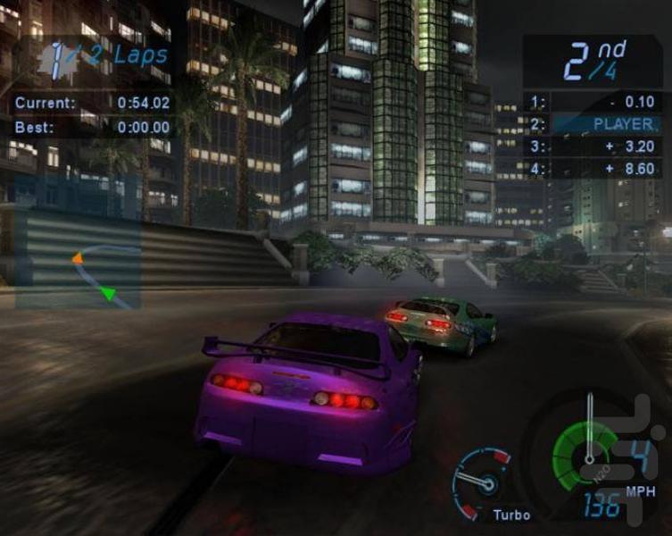 Need for Speed UnderGround - Gameplay image of android game