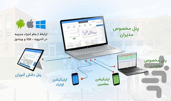 Smart School Application - Madyar - Image screenshot of android app