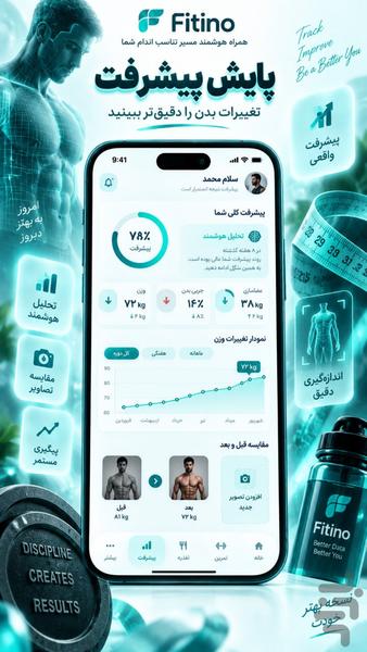 Fitino | Coach, Diet & Fitness - Image screenshot of android app
