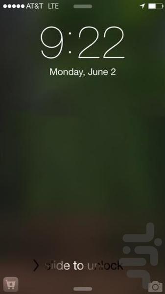 lock screen iphone - عکس برنامه موبایلی اندروید