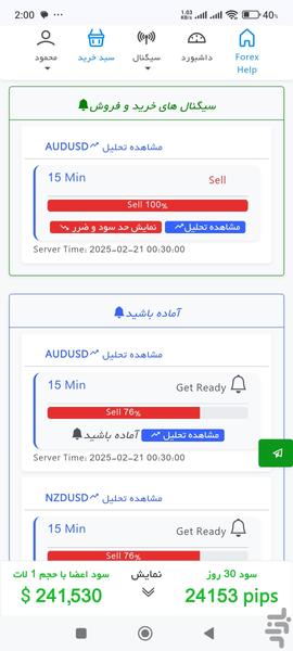 فارکس هلپ - عکس برنامه موبایلی اندروید