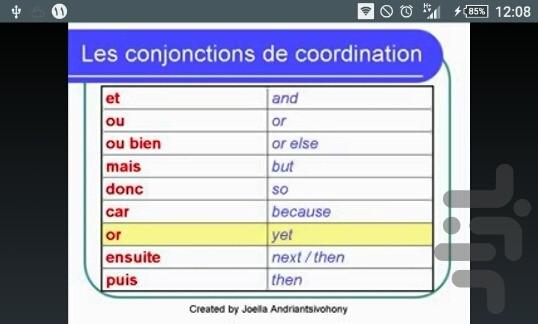 فرانسوی صحبت کنید - عکس برنامه موبایلی اندروید