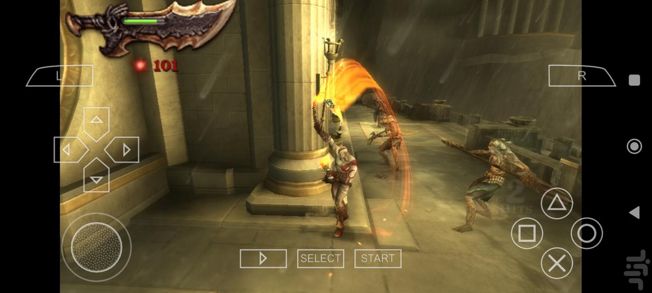 خدای جنگ 2 - Gameplay image of android game