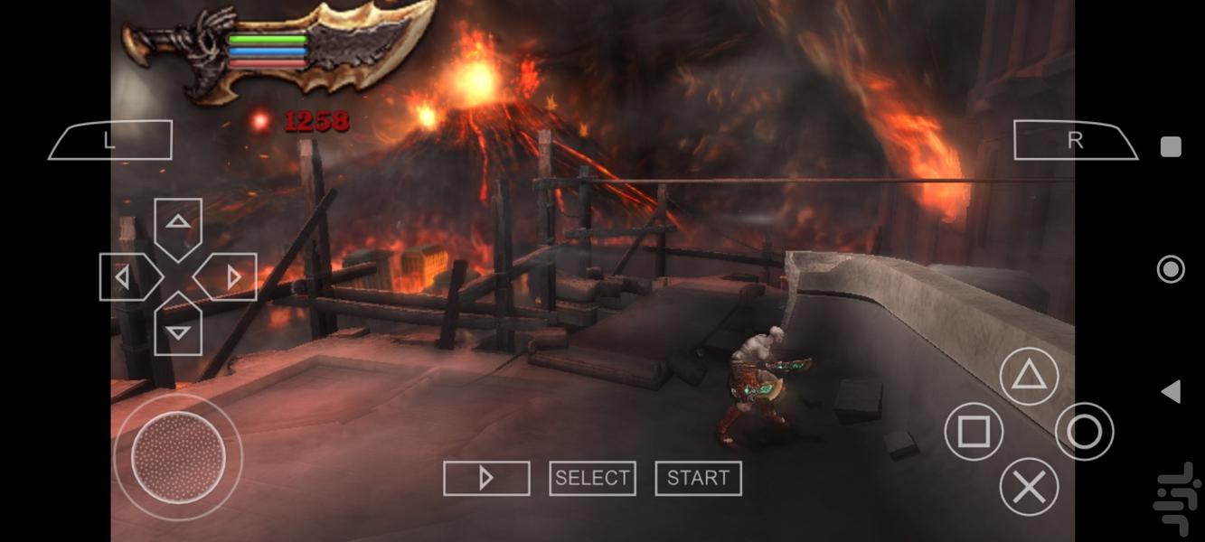 خدای جنگ 2 - Gameplay image of android game