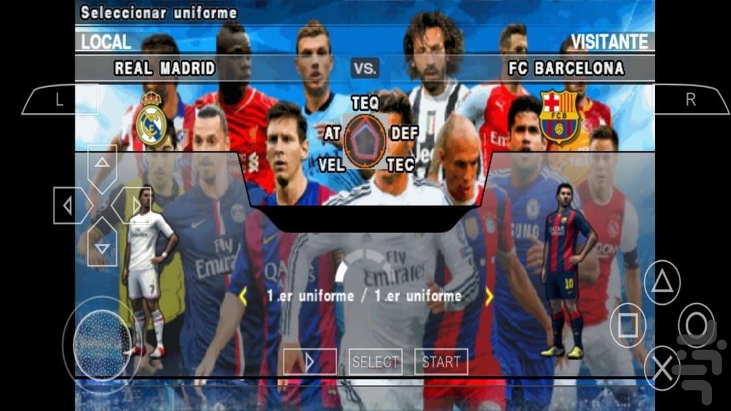 PES 2015(غیر رسمی) - Gameplay image of android game