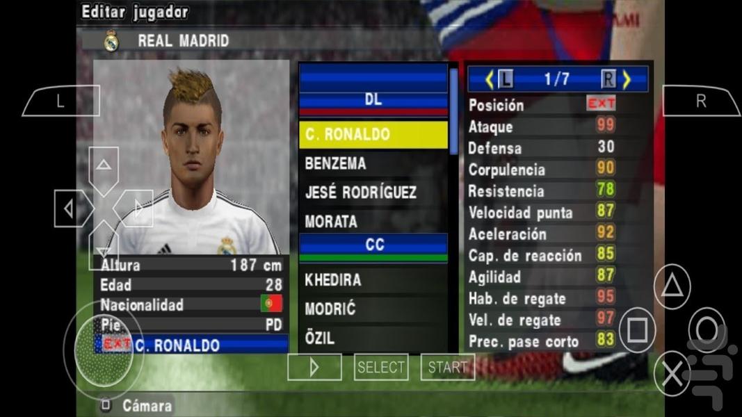 PES 2015(غیر رسمی) - Gameplay image of android game
