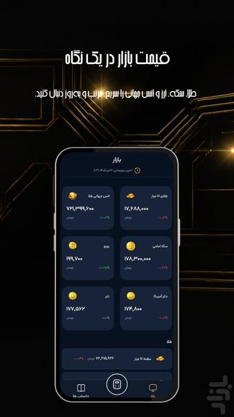 ماشین حساب طلا GS Plus - عکس برنامه موبایلی اندروید