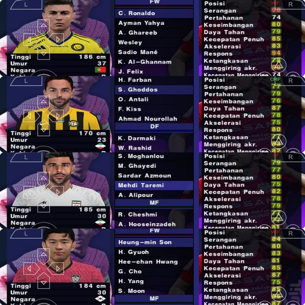 بازی فوتبال ۲۰۲۶ لیگ نخبگان غیر رسمی - عکس بازی موبایلی اندروید