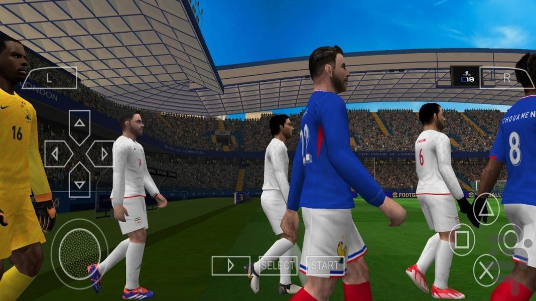 بازی فوتبال 2025 efootball - Gameplay image of android game