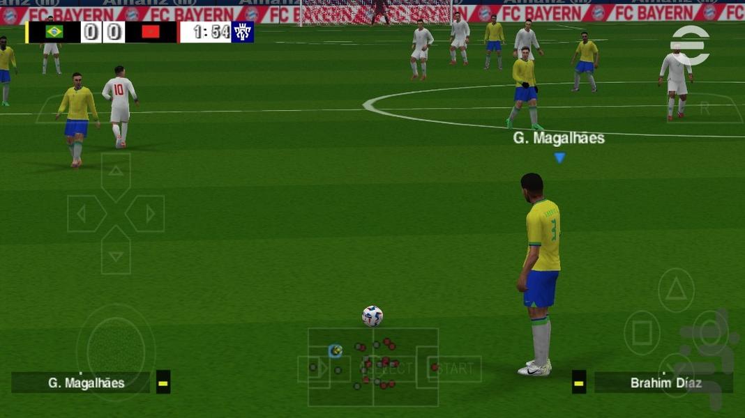 بازی فوتبال ۲۰۲۶ e football غیر رسمی - عکس بازی موبایلی اندروید