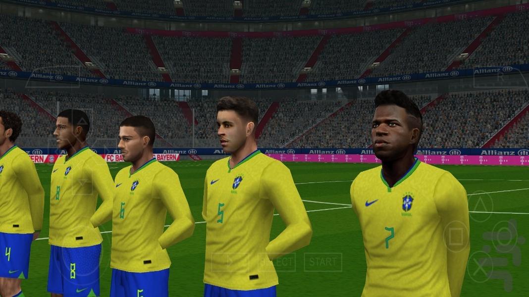 بازی فوتبال ۲۰۲۶ e football غیر رسمی - عکس بازی موبایلی اندروید