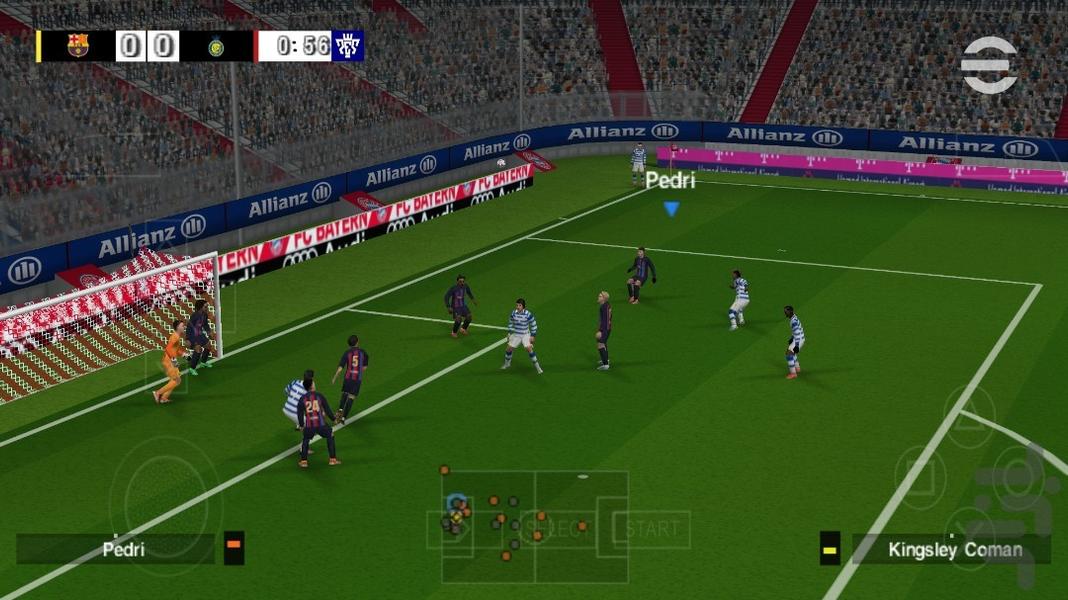 بازی فوتبال ۲۰۲۶ e football غیر رسمی - عکس بازی موبایلی اندروید