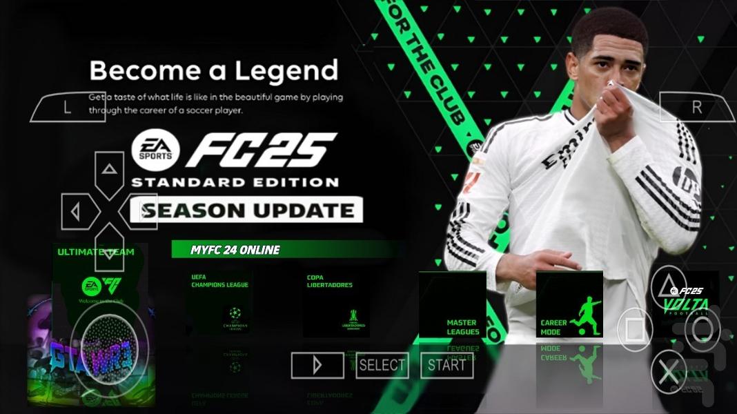 بازی فوتبال FC25 - Gameplay image of android game