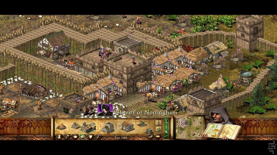 Stronghold Crusader vikings - Gameplay image of android game