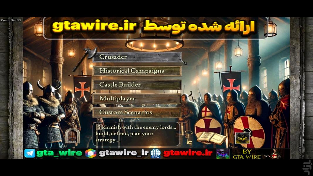 Stronghold Crusader vikings - Gameplay image of android game