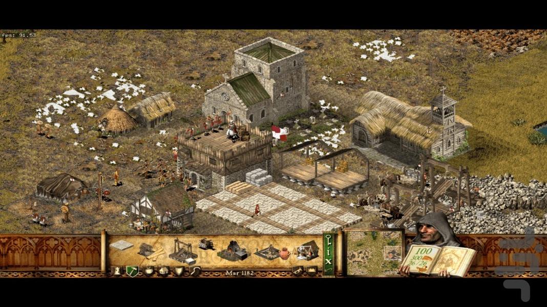 Stronghold Crusader vikings - Gameplay image of android game