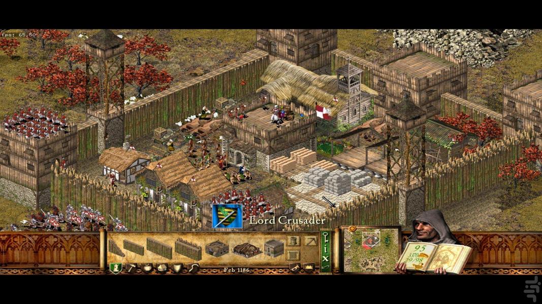 Stronghold Crusader vikings - Gameplay image of android game